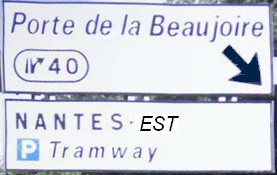 Direction Nantes La Beaujoire
